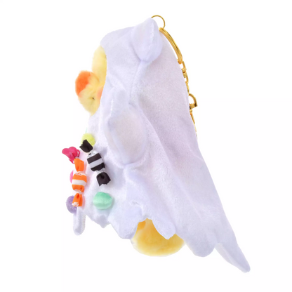 Disney迪士尼｜Fluffy Plush Keychain  / Halloween Skeleton万圣节骷髅玩偶挂件/包挂｜ 约高17cm