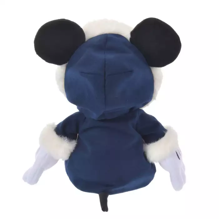 Disney ｜Winter Jacket Mickey Mouse Plush Toy东迪冬日限定大衣米奇毛绒玩偶/公仔/帽子可脱｜约高さ24×幅21×奥行き21(cm)