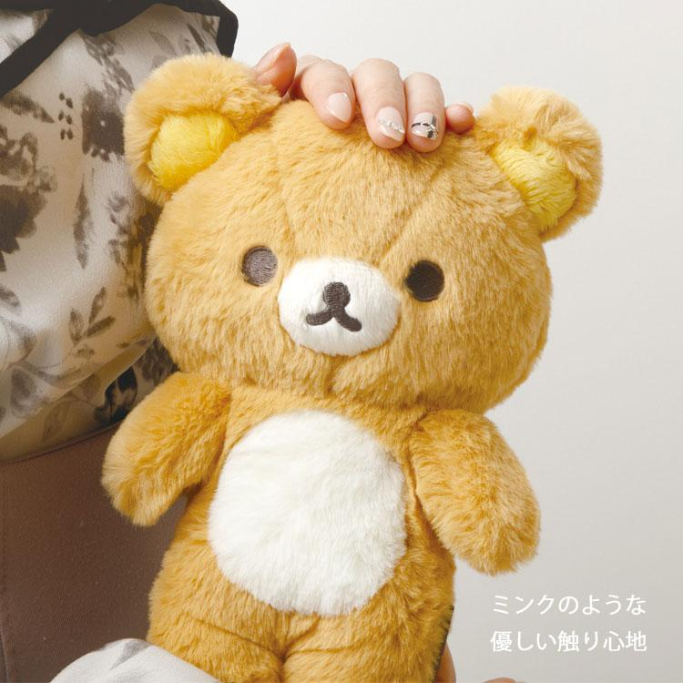 Rilakkuma轻松熊｜San-X Plush Toy/Wonderful House奇妙屋毛茸茸小玩偶/公仔｜约210×165×90mm