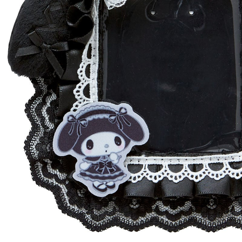 Sanrio三丽鸥｜Trading Card Holder / Enjoy Idol Gothic Night Party享受偶像哥特之夜派对黑色偶像应援钥匙扣卡包/照片挂｜约13×2×15cm