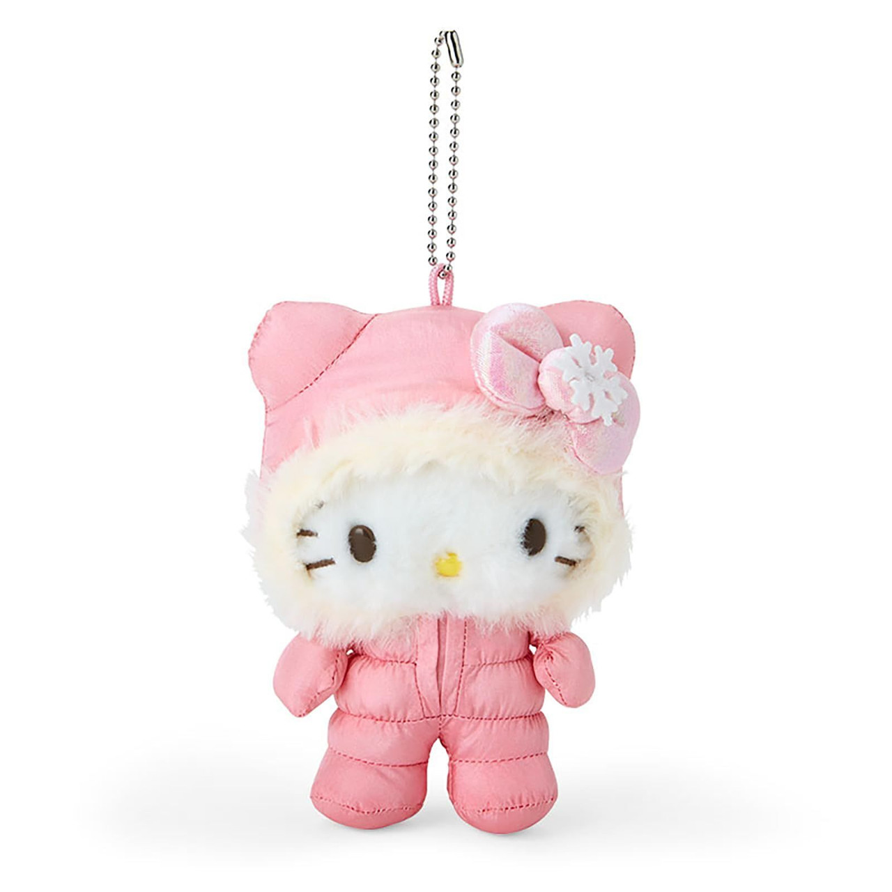 Sanrio三丽鸥｜Mascot Holder- Fluffy Puffy Winter冬季羽绒滑雪服毛绒玩偶挂件/包挂｜约9.5×7.5×12.5cm