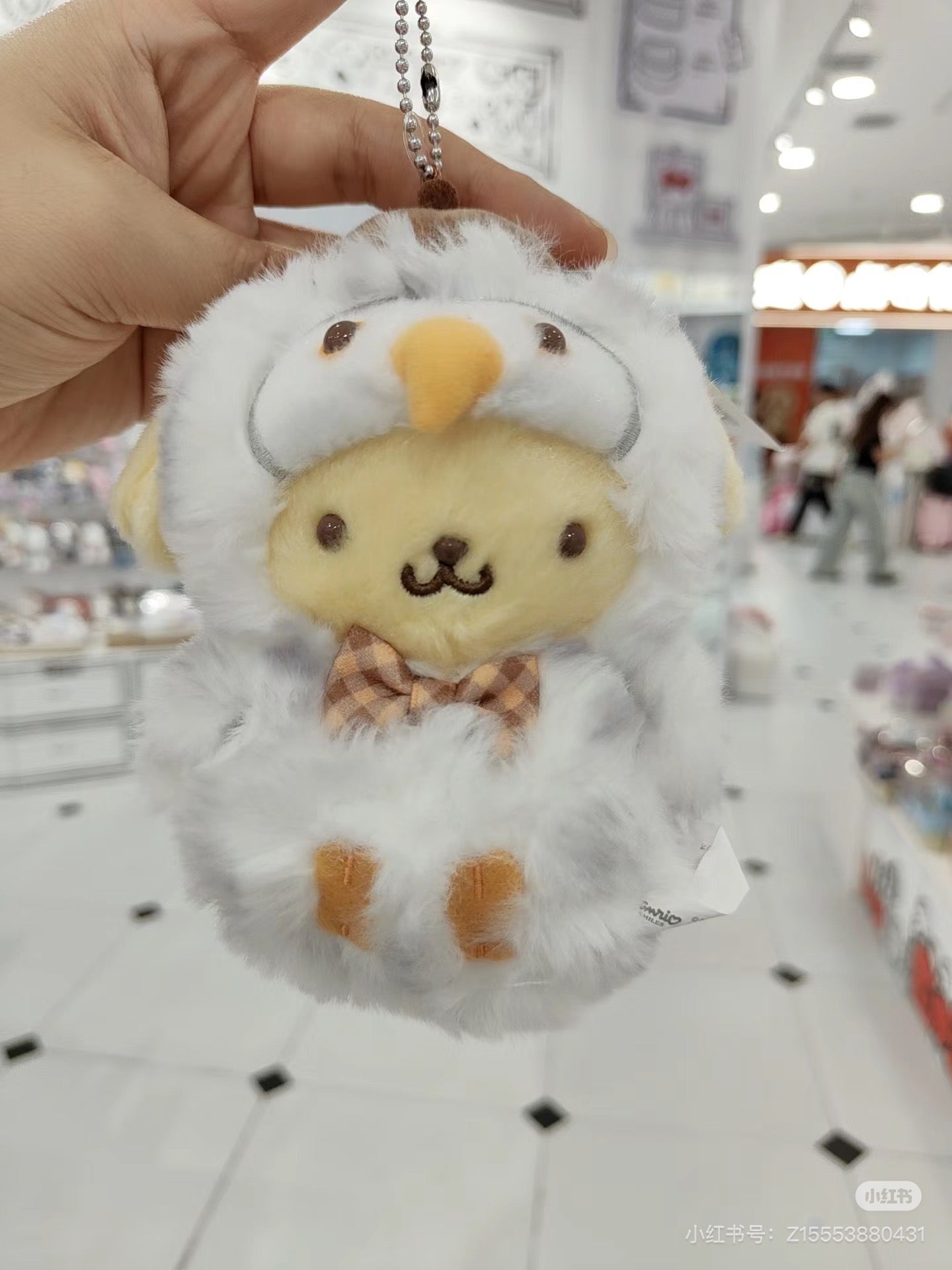 Sanrio三丽鸥｜Mascot Holder /Forest Small Animals秋日森林小动物系列可爱角色毛绒挂件/包挂｜约 13×13×14cm