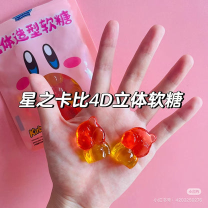 Bandai｜Kirby卡比心形水蜜桃味4D软糖｜55g【25.04】