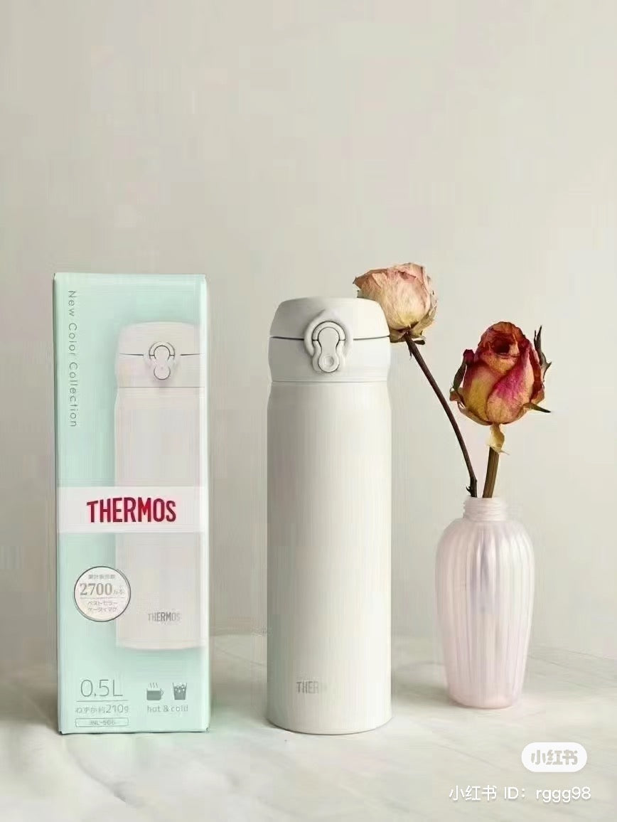 Thermos｜超轻不锈钢便携保冷保温杯/多色选｜500ml