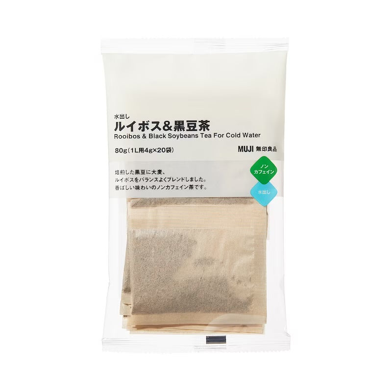 Muji｜rooibos&amp;black soybeans tea 路易博士黑豆茶｜20包【25.02.12】