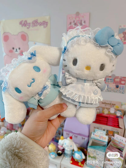 Sanrio｜蓝色幻想水色天使系列挂件/包挂｜約幅10.5×奥行8×高さ15cm