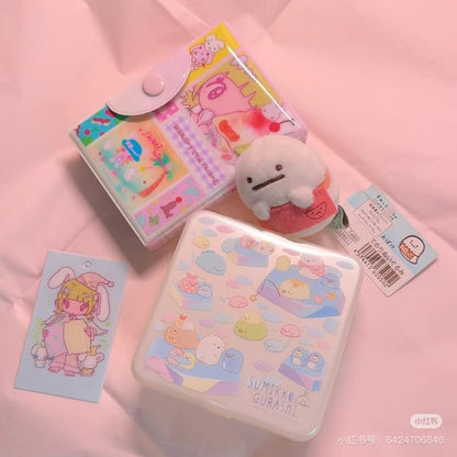 Sumikko gurashi角落生物｜San-X Sumikko Gurashi Tenori Plush (SS)可爱角色基础款毛绒小玩偶/手玉｜5 × 4.5 × 5 cm approx.