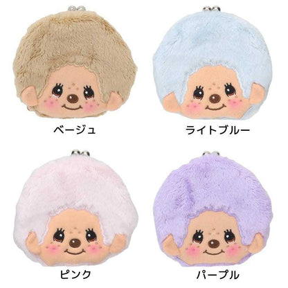 Monchhichi｜Character Purse/pouch｜H9.7 x W10 x D1.5cm approx.