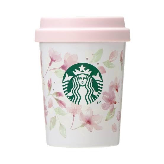 Starbucks日本星巴克｜樱花限定便携保温杯/水杯/杯子｜237ml