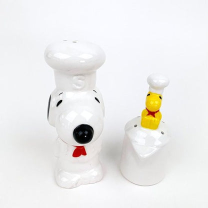 Snoopy｜超可爱史努比和小黄鸟木质盘套装厨房陶瓷调味罐/糊涂塌客｜约100ml