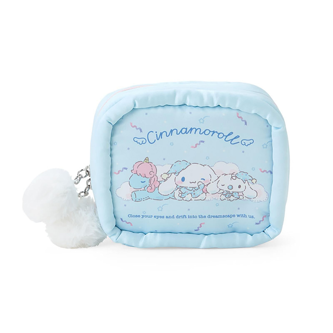 Sanrio三丽鸥｜JOriginal Pouch - Cinnamoroll / Sleepy Time玉桂狗甜梦系列困困大耳狗小收纳包/零钱包｜约15×7×12cm