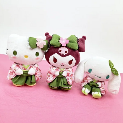 Sanrio三丽鸥｜Plush Toy / Matcha Sakura Kimono抹茶和服系列毛绒玩偶/公仔｜约150×200×95mm