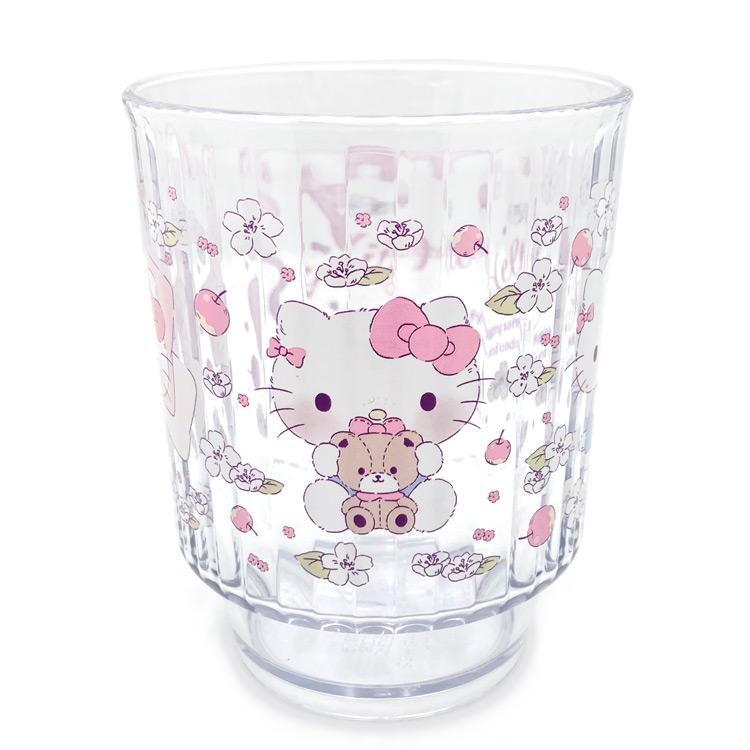 Sanrio三丽鸥｜Clear Plastic Tumbler可爱图案树脂防摔透明杯子/水杯｜约380ml