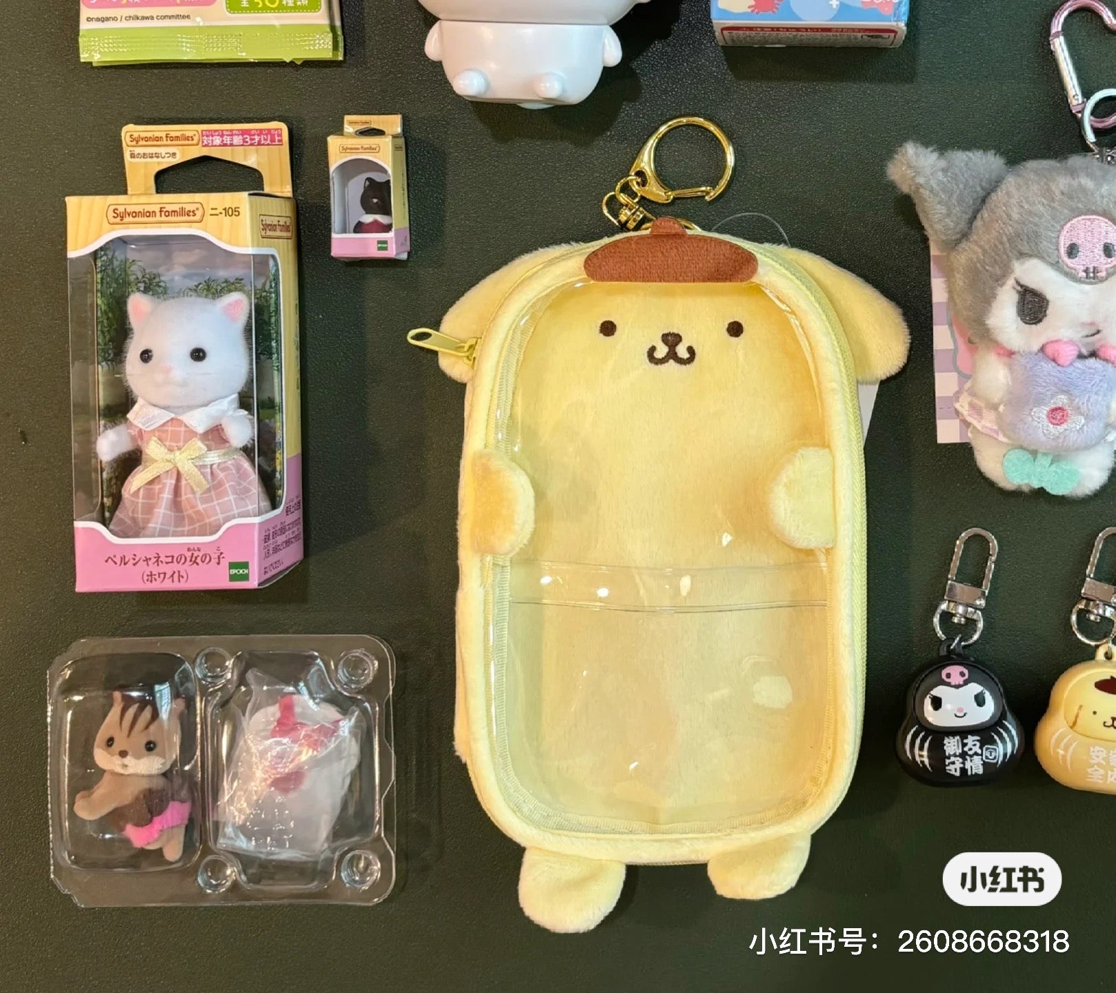 Sanrio三丽鸥｜Original Acrylic Stand Holder  / Enjoy Idol偶像应援可爱角色痛包｜约11.5×2.5×18cm