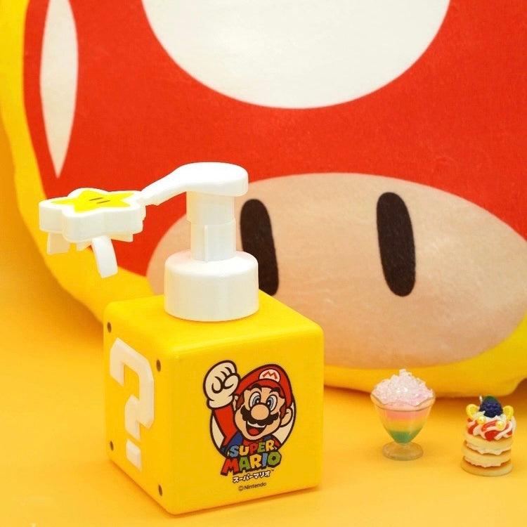 Nintendo｜Mario马里奥星型泡沫按压瓶｜450ml