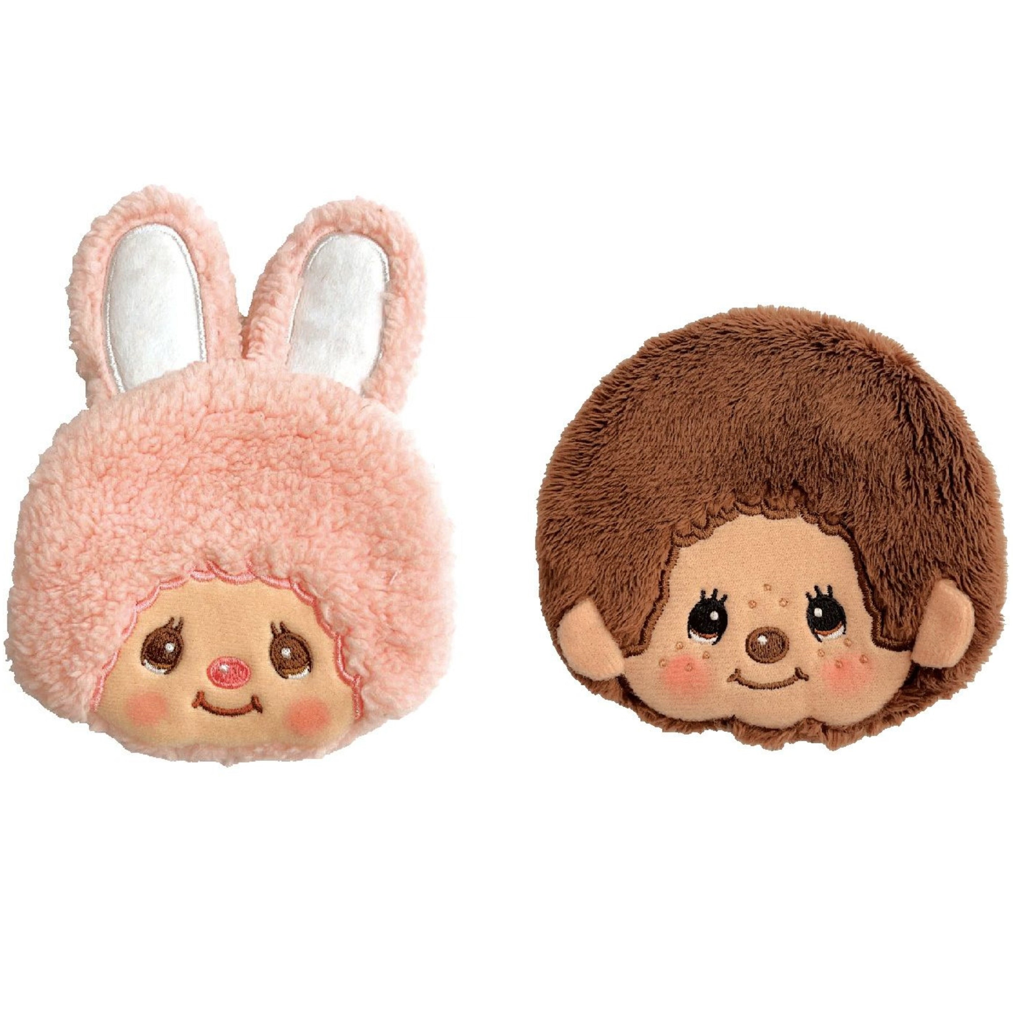 Monchhichi｜Mascot Coin Case｜H9.7 x W10 x D1.5cm approx.