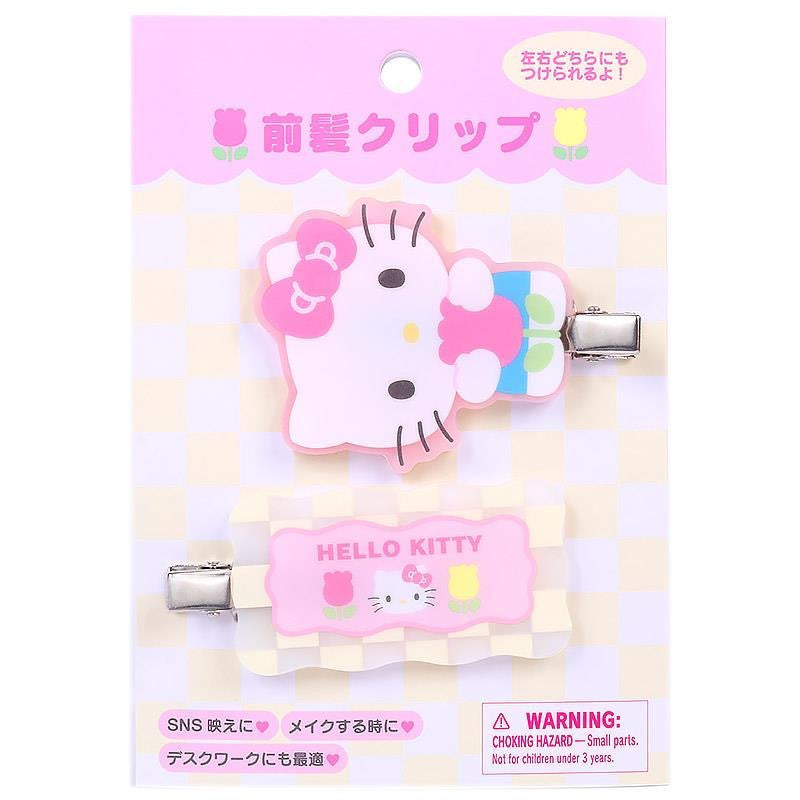 Sanrio｜郁金香系列角色花花发夹｜1对入