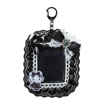 Sanrio三丽鸥｜Trading Card Holder / Enjoy Idol Gothic Night Party享受偶像哥特之夜派对黑色偶像应援钥匙扣卡包/照片挂｜约13×2×15cm