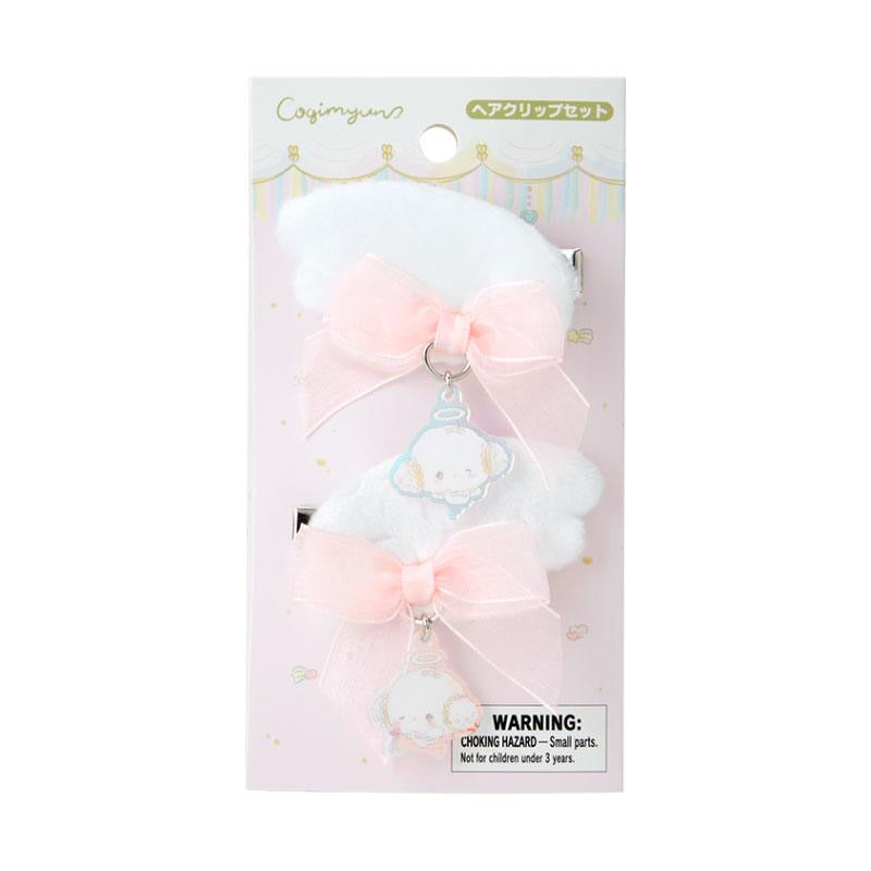 Sanrio｜Hair Clip Set - Cogimyun/ Angel Play Party小麦云粉精灵天使系列软绵绵发夹/小麦云吊饰｜约 W7×D1×H6cm