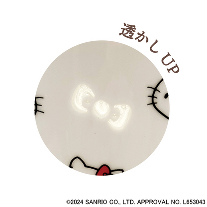 Sanrio三丽鸥｜Porcelain Mug - Hello Kitty / Hotarude Light Shine蝴蝶结透光马克杯｜约φ80 x H95 mm