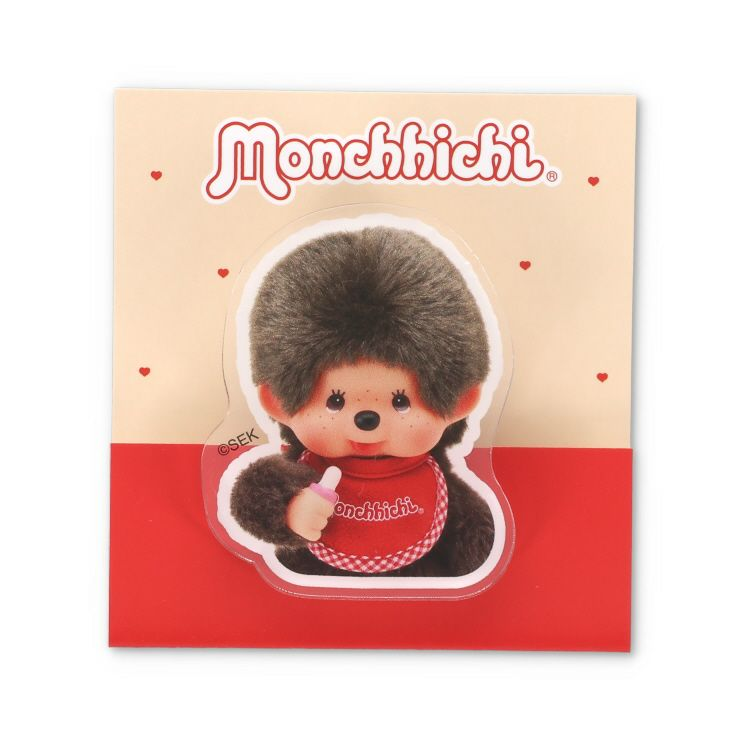 Monchhichi｜ Acrylic Clip｜W42 x H53mm approx.