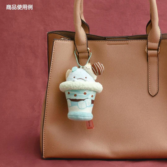 Sumikko gurashi｜Tokage Lizard Mint Chocolate Parfait Plush Keychain San-X｜ 105×65×65mm approx.