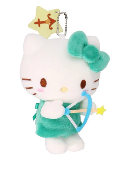 Sanrio三丽鸥｜Avail联名Hello Kitty凯蒂猫50周年限定12星座毛绒玩偶挂件/包挂