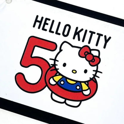 Hello kitty凯蒂猫｜50周年限定kitty乘飞机较厚质感托特包/内有侧袋｜约19cm×30cm×10cm