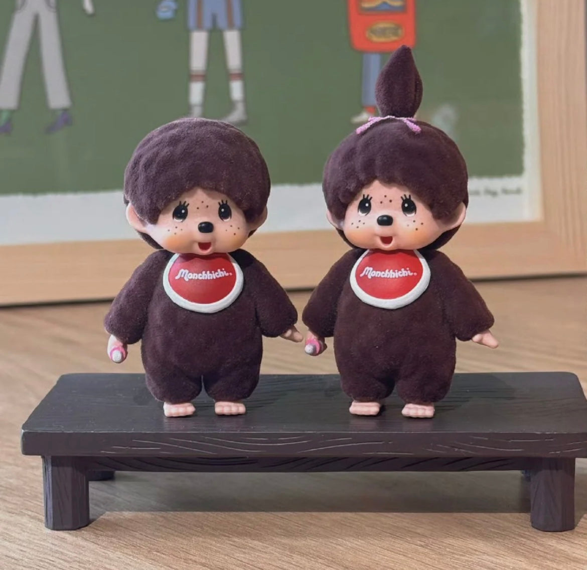 Monchhichi｜Flocky Mascot blind box/All 2 types｜1pcs