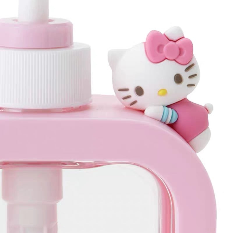 Sanrio三丽鸥｜Sanrio Original Pump Bottle洗手液瓶S-M｜M约 12.6×5.7×19cm/S约6.0 x 16.0 x 12.0cm