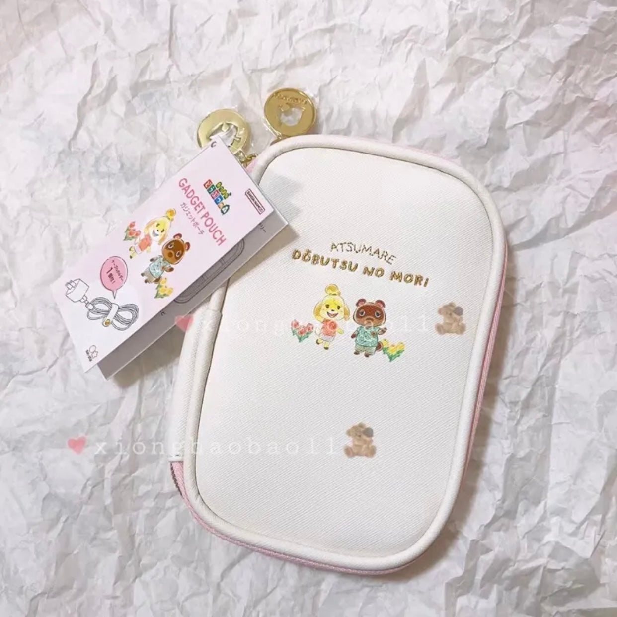 Animal Crossing动森｜角色多功能收纳包/护照包/手帐包/烧饼包/gadget pouch｜约H165×W110×D25mm