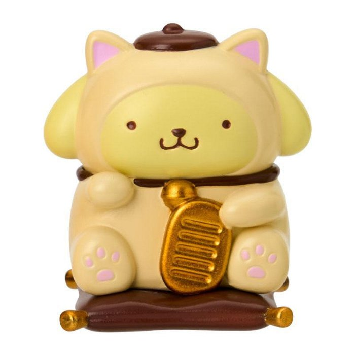 Sanrio三丽鸥｜Secret Mascot - Zodiac Lucky Cat Blind Box 十二生肖蛇年限定坐垫招财猫系列手办摆件盲盒/全8种｜1枚入