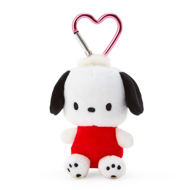 Sanrio｜ Plush Mascot Holder with Heart Carabiner明星同款爱心扣玩偶挂件/包挂｜约6×4×8.7cm