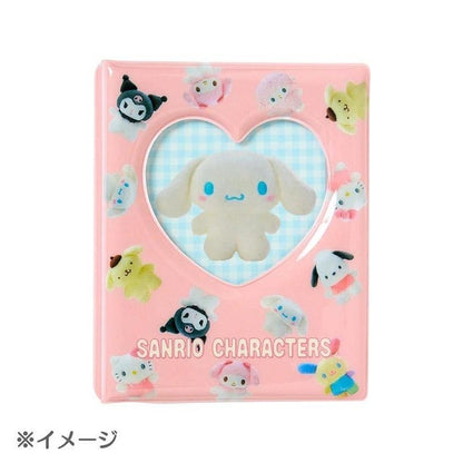 Sanrio｜Collect Book - Pitatto Friends Photo多巴胺格纹系列卡片收纳册子｜约8.5×2.5×11cm