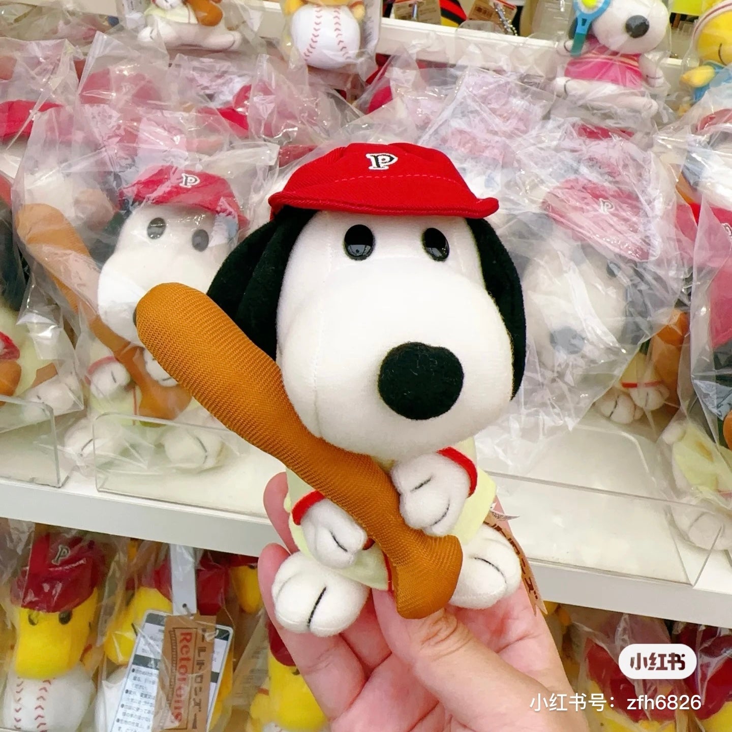 Snoopy｜snoopy&amp;woodstock史努比和糊涂塔克棒球系列mini公仔/玩偶