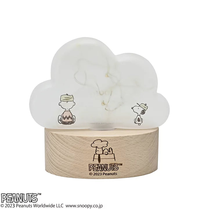 Snoopy｜loves nature系列云朵床头灯｜高さ130×幅130×奥行75mm