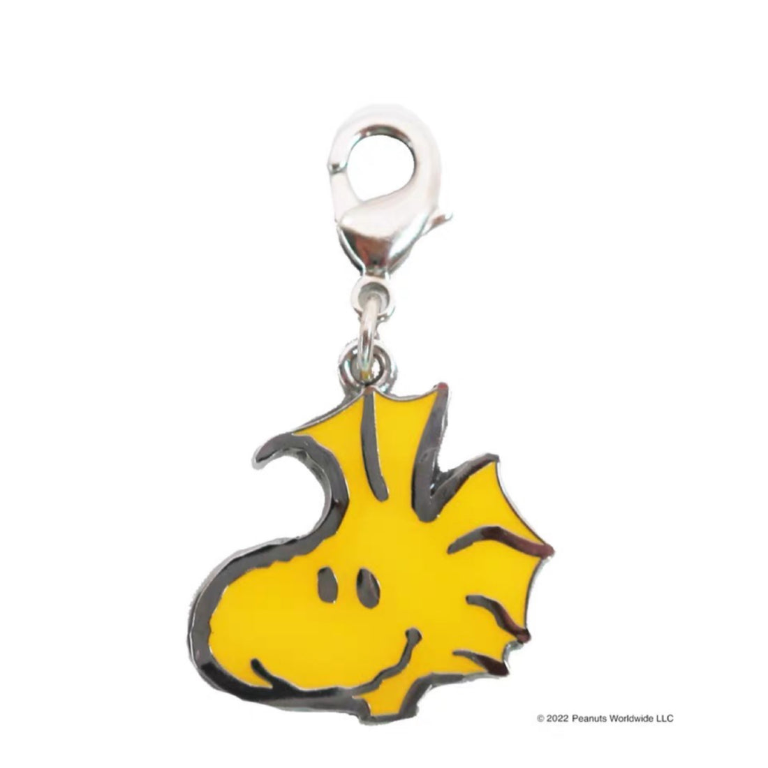 Snoopy史努比｜Peanuts Tiny Metal Charm - Woodstock 糊涂塌客金属拉链扣扣｜约H7.5×W3.5×D0.3cm