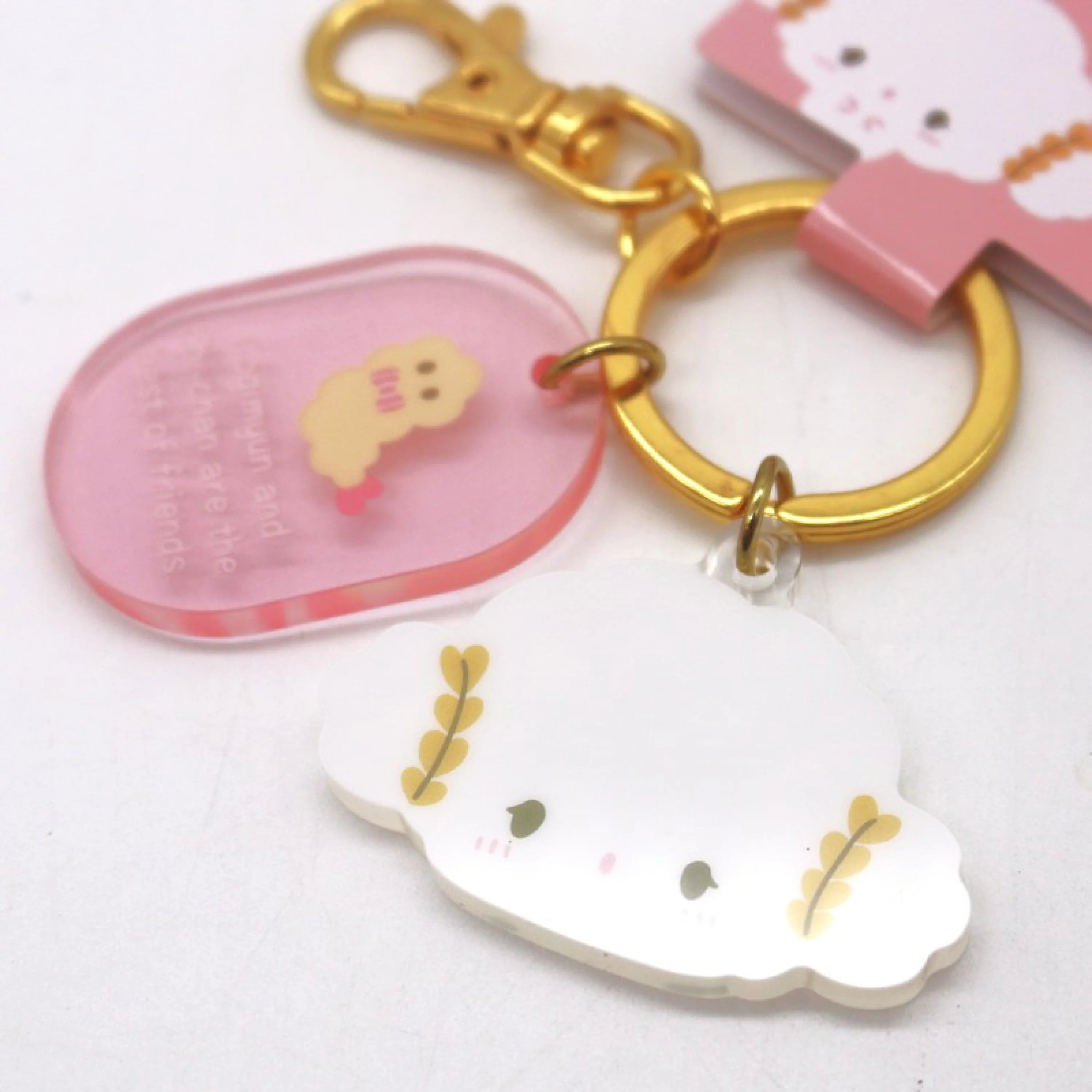 Sanrio｜角色钥匙扣｜約5×0.4×3.5cm