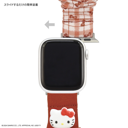 Sanrio三丽鸥｜Apple Watch x sanrio联名可爱角色发圈表带/独特柔软面料｜约140mm