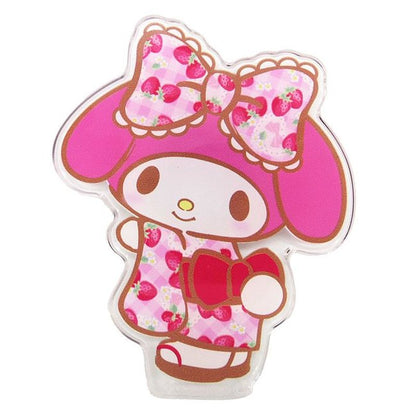 Sanrio｜和风樱花透明立牌｜约幅5cm/奥行0.6cm/高さ6cm