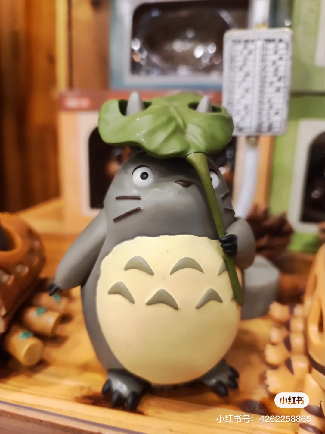 My neighbor totoro｜吉卜力宫崎骏龙猫回力车/手办摆件｜約88x65x55mm