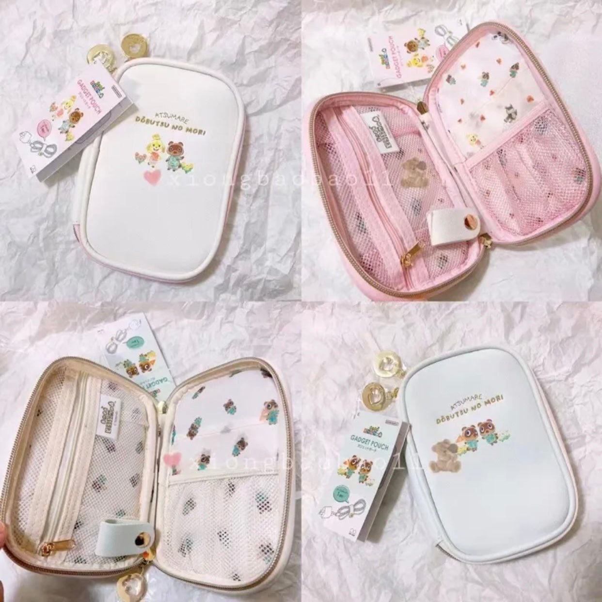 Animal Crossing动森｜角色多功能收纳包/护照包/手帐包/烧饼包/gadget pouch｜约H165×W110×D25mm