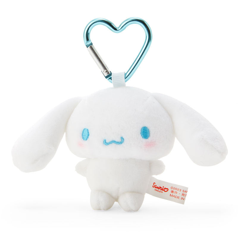 Sanrio｜ Plush Mascot Holder with Heart Carabiner明星同款爱心扣玩偶挂件/包挂｜约6×4×8.7cm