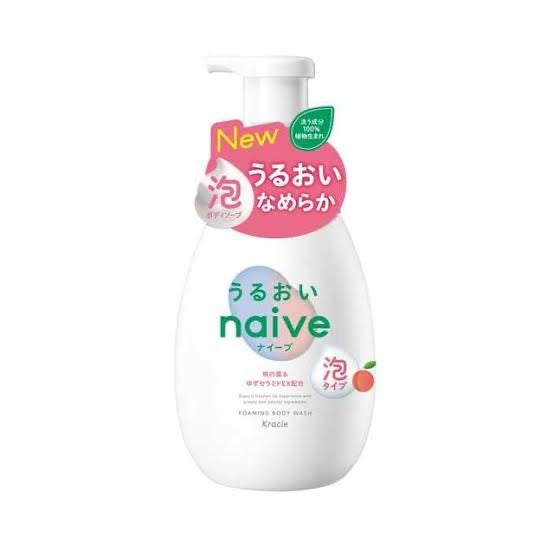 Kracie肌美精｜Naive泡沫沐浴露/洗护｜600ml