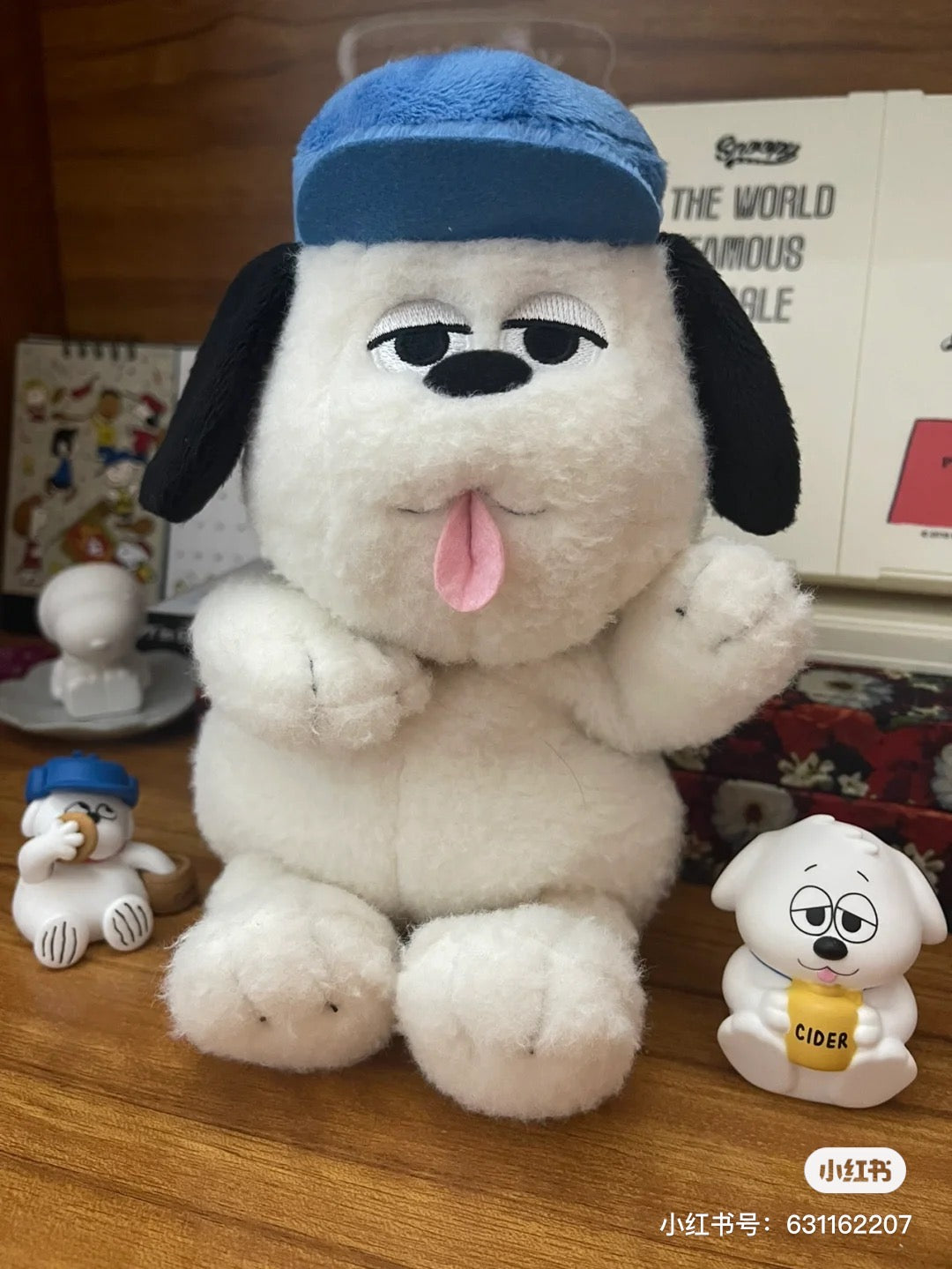 Snoopy｜呆萌olaf奥拉夫吐舌头毛绒玩偶/公仔｜约H12×W16×D25cm