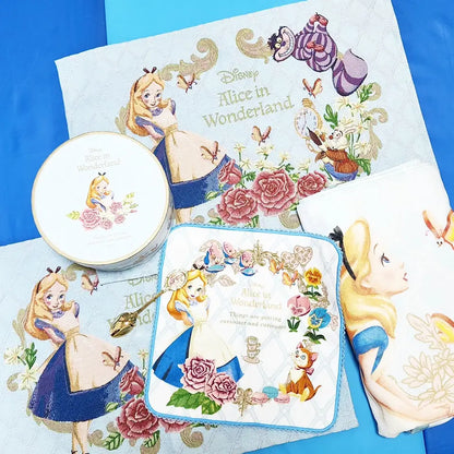 Disney｜爱丽丝梦游仙境Alice Sweet Garden甜蜜花园茶会特辑超美水色杯盘组/超美礼物盒｜杯約 高さ6.5×幅12.2×奥行き9.5(cm)