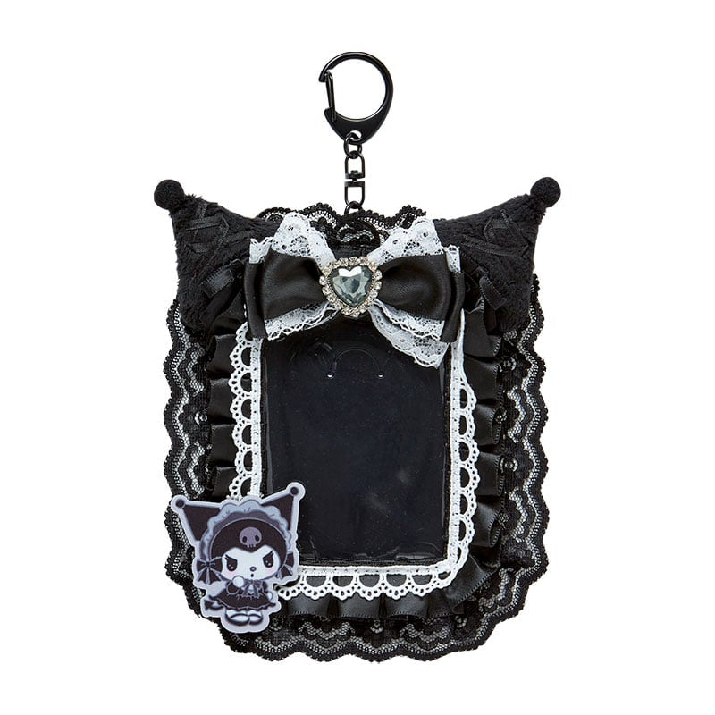 Sanrio三丽鸥｜Trading Card Holder / Enjoy Idol Gothic Night Party享受偶像哥特之夜派对黑色偶像应援钥匙扣卡包/照片挂｜约13×2×15cm