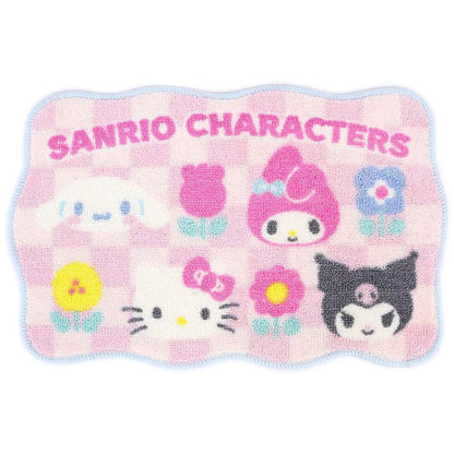 Sanrio｜郁金香系列角色花花防滑地毯｜約幅56×奥行1×高さ35cm