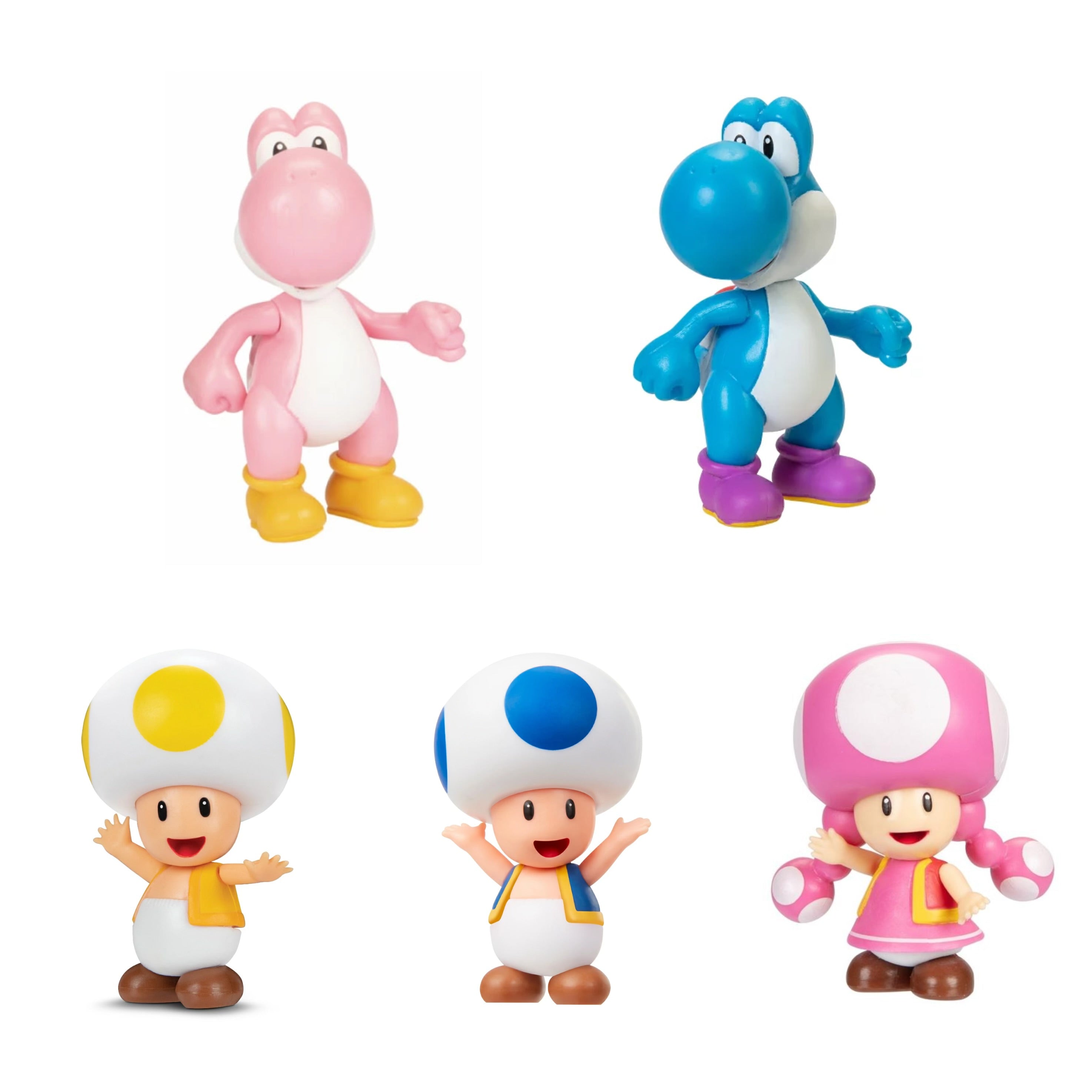 Nintendo｜Ishikawa Toy Super Mario Figure Collection超级马里奥游戏角色手办/摆件｜约4.8 x 9.4 x 13.8