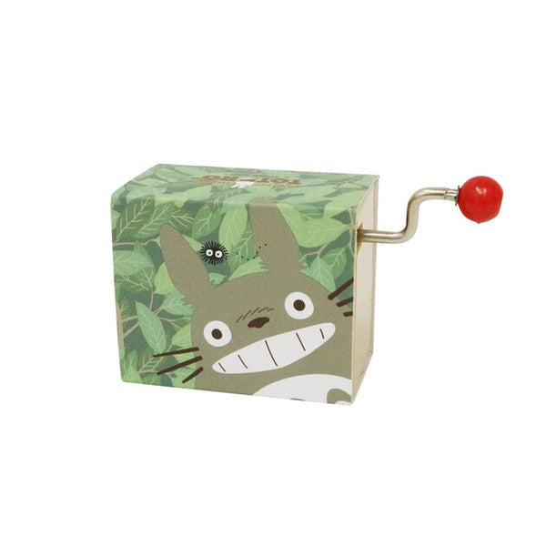 My neighbor totoro｜Ghibli Hand Crank Music Box - My Neighbor Totoro / Green吉卜力宫崎骏《龙猫》绿叶手摇音乐盒｜ 约4.1×4.9×2.9cm